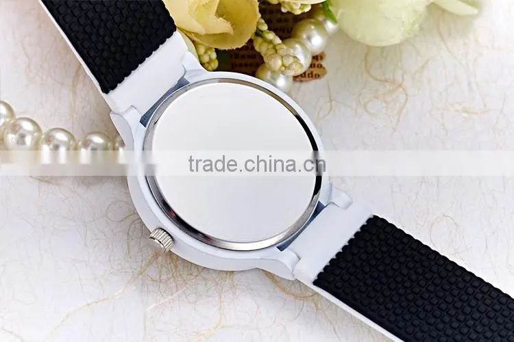 Classic Silicone Rubber Sports Wrist Watch Unisex Candy Colors Factory Price