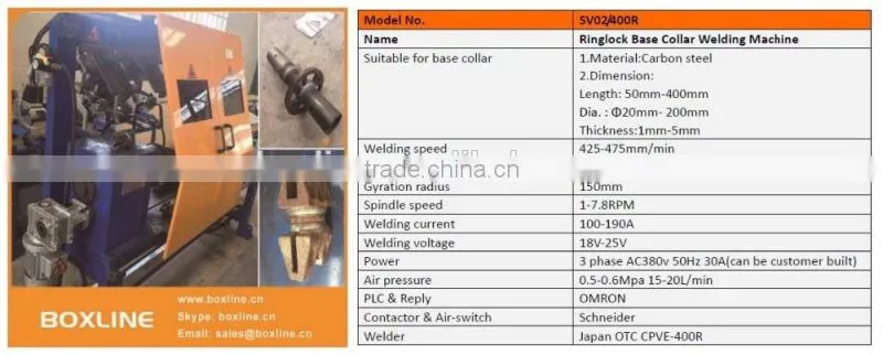 Simple Scaffolding Girth Welding Machine