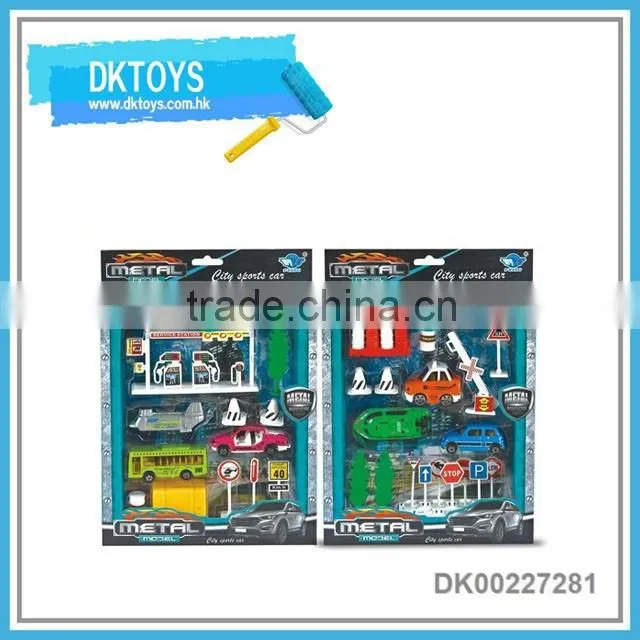 Free wheel diecast car city series