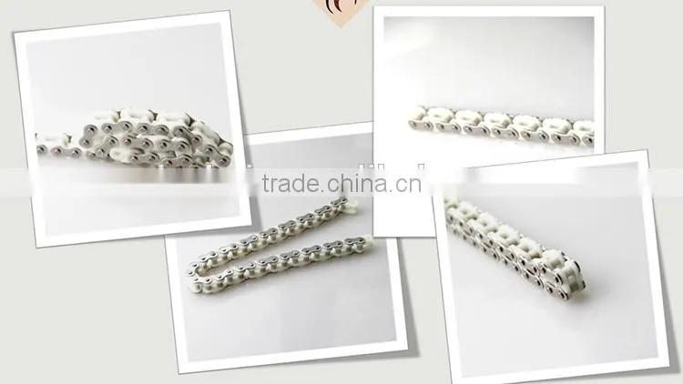 SUS304 inox Engineering plastic inner link light-duty conveyor chains 06CSPa