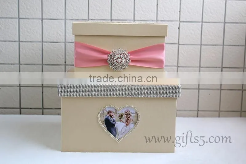 Elegant Handmade wedding fund money box