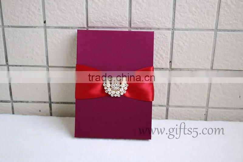 Gorgeous Burgundy Wedding box for invitations