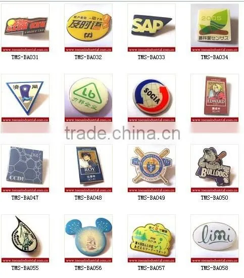 Promotion high quality custom metal gold plating badge lapel pins maker