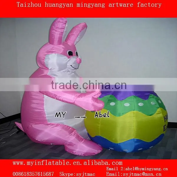 painted eggshell for easter high quality inflatables