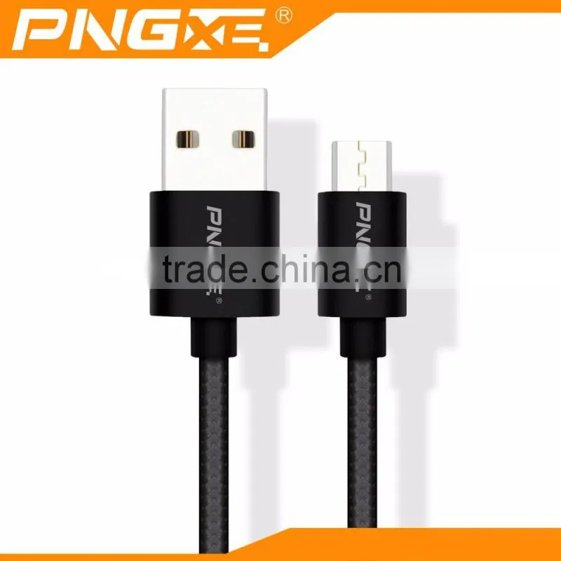 Wholesale colorful braided fast charging android usb cable for iphone charging cable