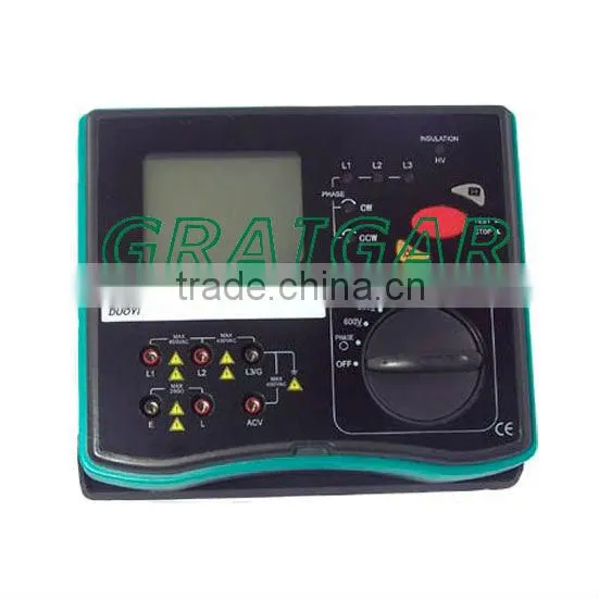 DY5101A, DY5102A Digital Insulation 3 Phase Tester
