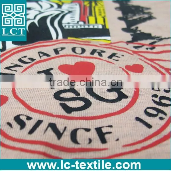 New arrival solid color soft cotton fitness premium tshirt for singapore