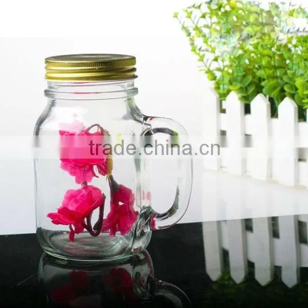 250ml mason jar drinking glass