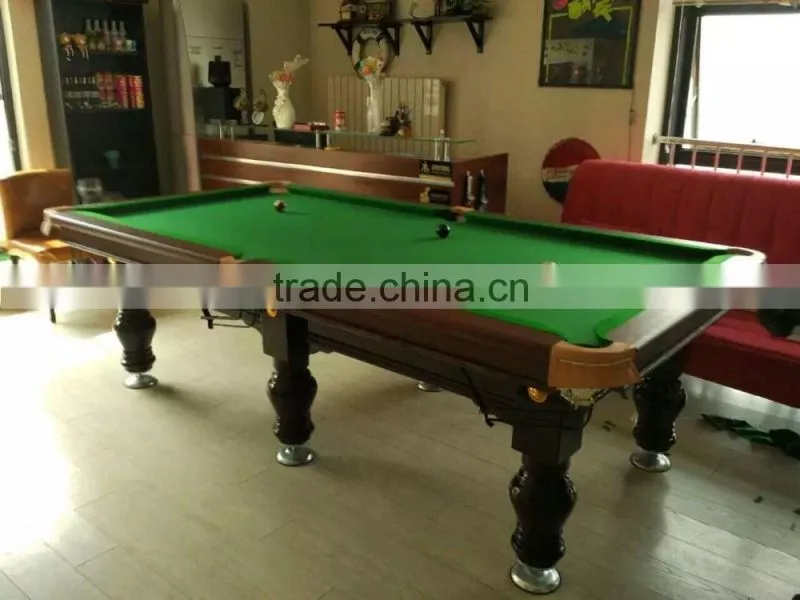 Good quality indoor slate billiard table for billiard game