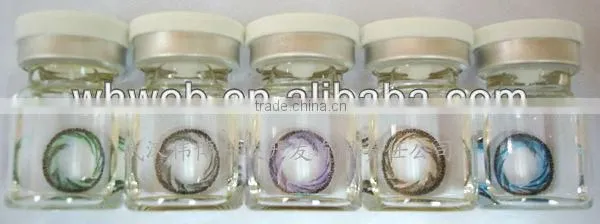 Eye catching deep black eyes color contact lens M003/appealing and soft tinted contact lens/wholesale price comfort lenses