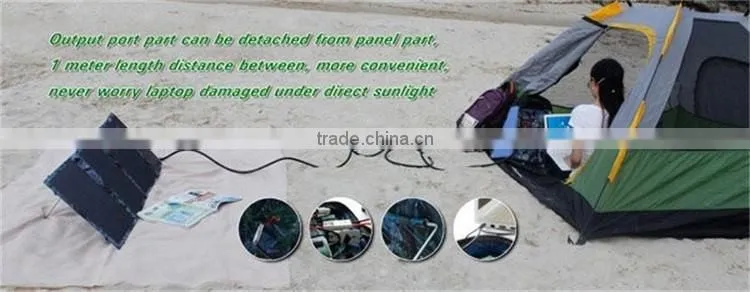 Monocrystalline Silicon Material portable folded solar cell panels for camping car battery