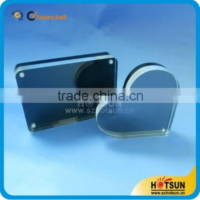 Transparent magnet acrylic picture frame for promotional