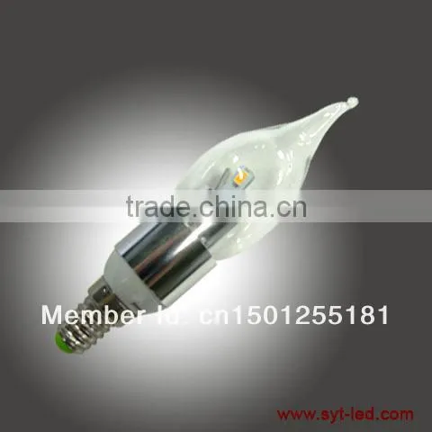 UL CUL 2013 Hot 360 Degree 3W 4W 5W Dimmabel LED Candle Light