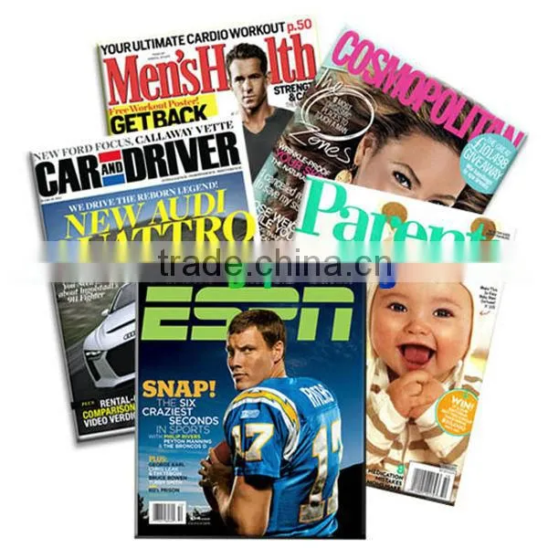 Provide high quality men's magazine printing