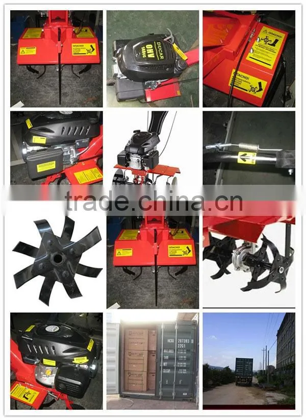 4HP Hand Gasoline ATV Cultivator Tiller