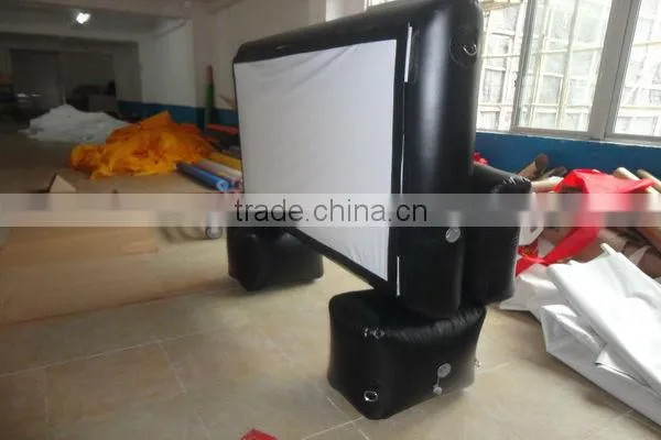 inflatable air tight movie screen advertising inflatables