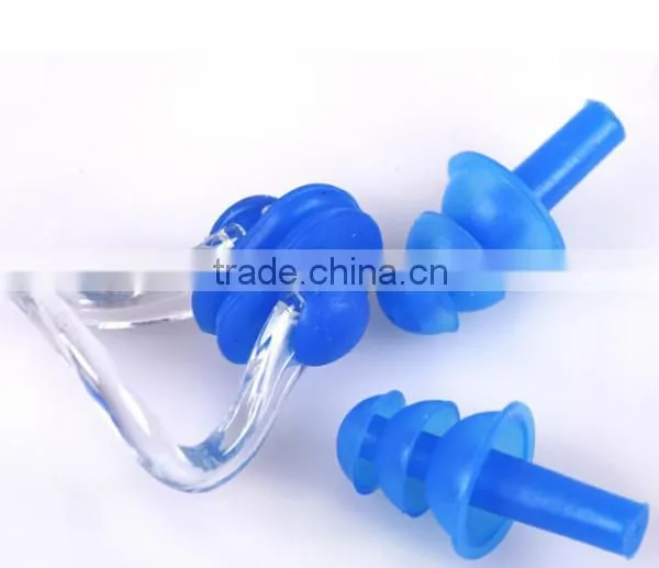 2015 Swim Essentials A bargain wholesale comfortable earplugs + nose clip suit, swimming suit made in china