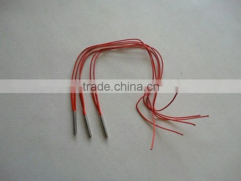 cartridge heater with internal thermocouple type K/J/E