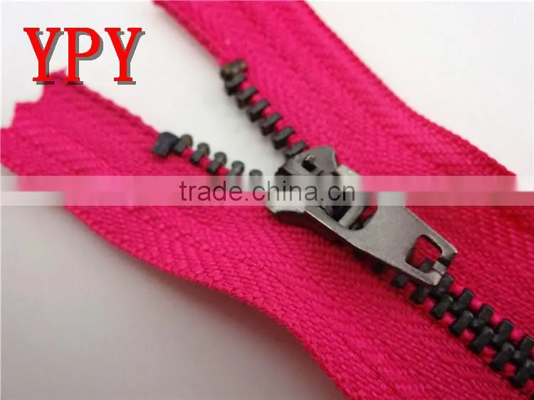 Y Teeth metal zipper factory price