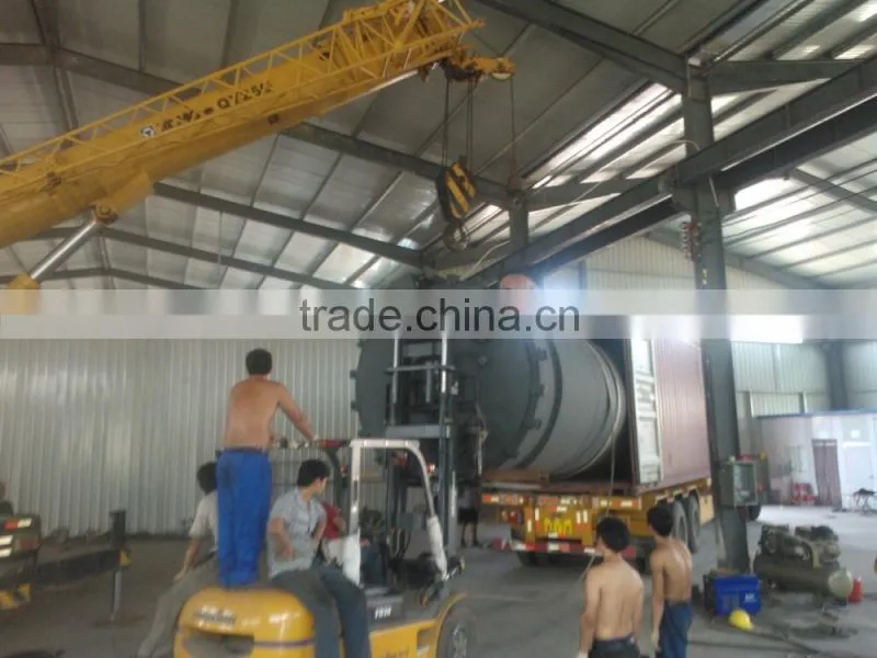 waste tyre pyrolysis machine