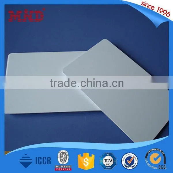 MDP79 CMYK printing hard plastic business cards/credit card size custom printing holographic pvc cards