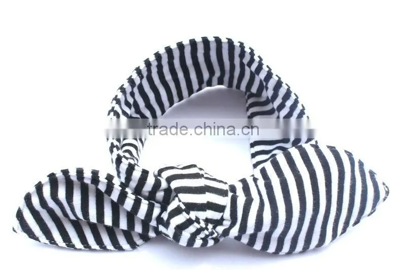 Fashion design baby headband,headband with attached hair,hair ribbons