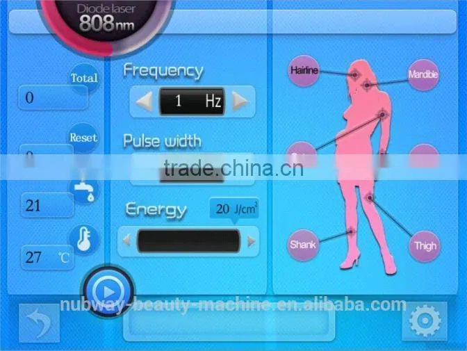 Most Attractive "Transformer" Design Inspiration Diode Laser In Motion Hair Removal Machine