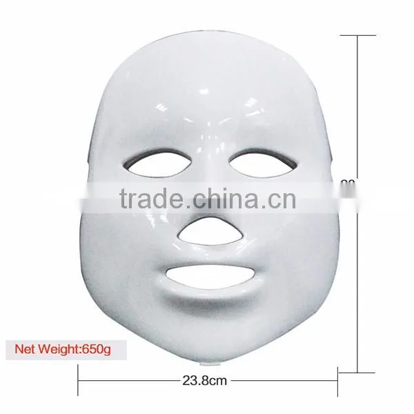 7 Colors Light Photon LED Electric Facial Mask For Skin PDT Beauty Salon Therapy