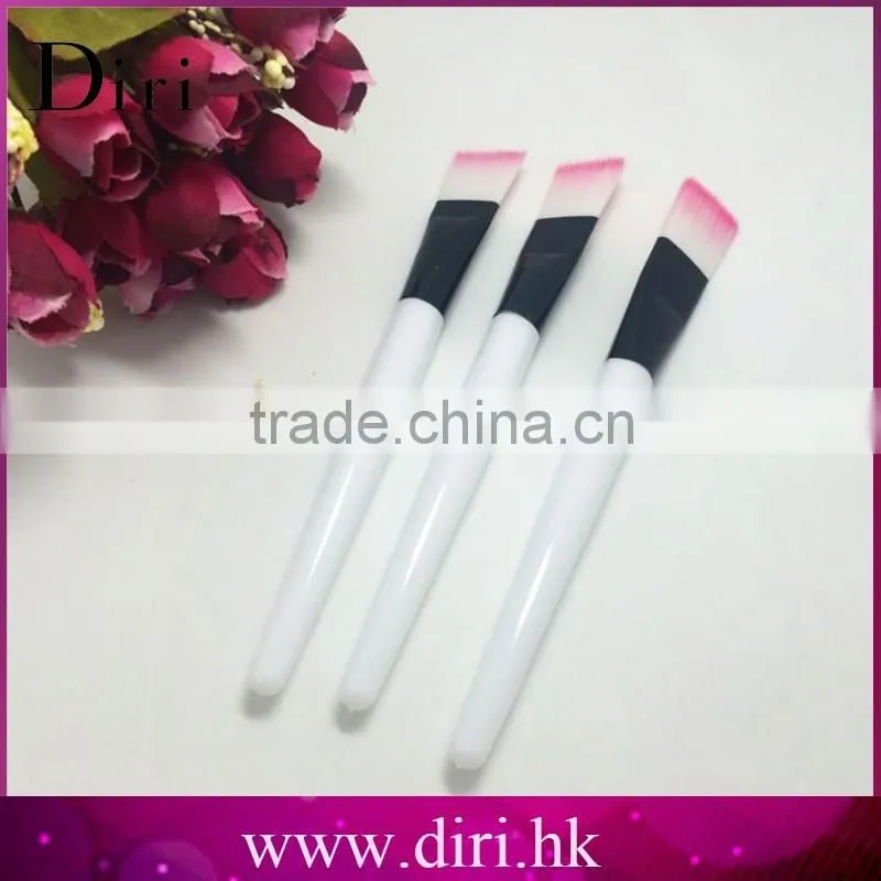 Professional Cosmetic Mask Brush Clear Plastic Handle