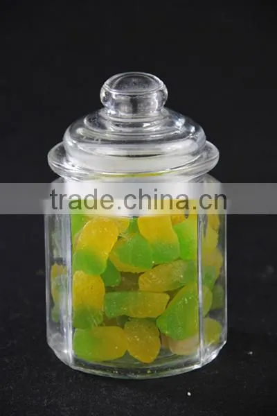 glass jar with glass lid