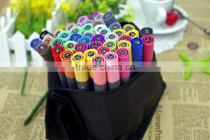 124colors non-toxic copic marker pen supplier