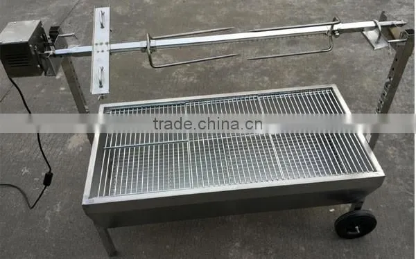 New stainless steel moveable chinese bbq grill
