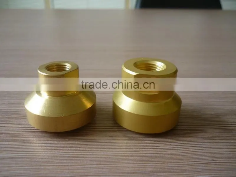 Brass female four-way pex pipe fitting ,brass square connector