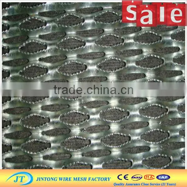 Stainless Steel Safety Tread/Anti-Skid Perforated Sheet For The Floor of Walkway (all kinds of hole shape)