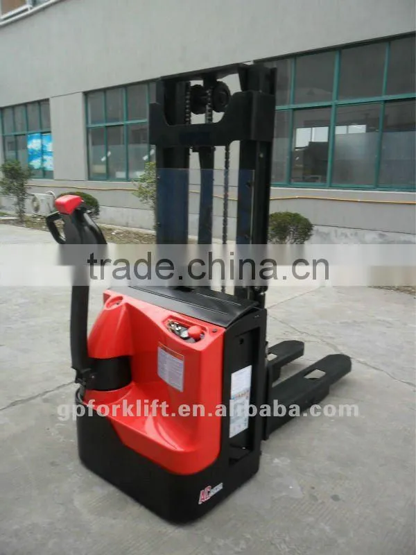 1600mm lift height full battery stacker
