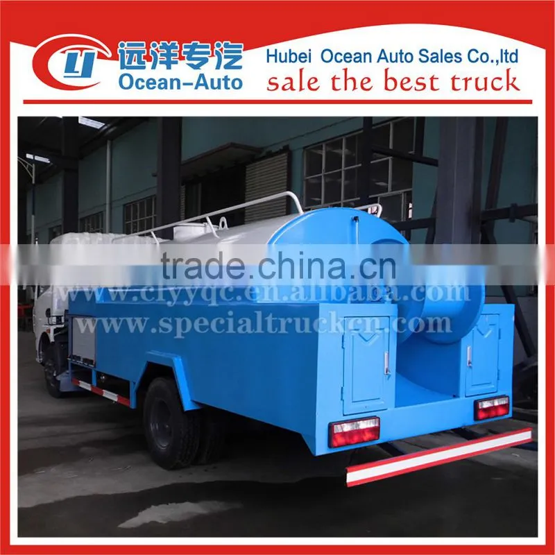 high pressure sewer flushing truck for sale with dongfeng chassis
