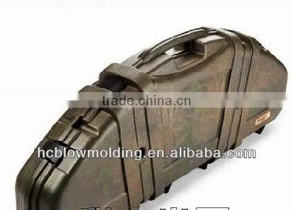 plastic gun case, riflescopes, laser range finder,tool case.