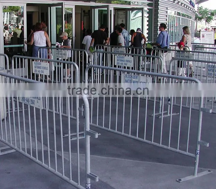 strong style concert crowd control barrier temporary steel fence predestrian barrier