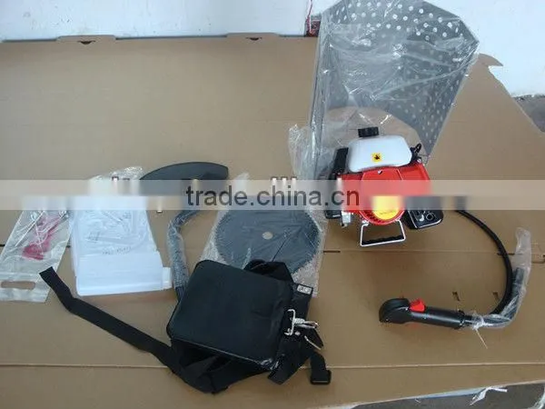 2-stroke gasoline engine paddy cutter machine