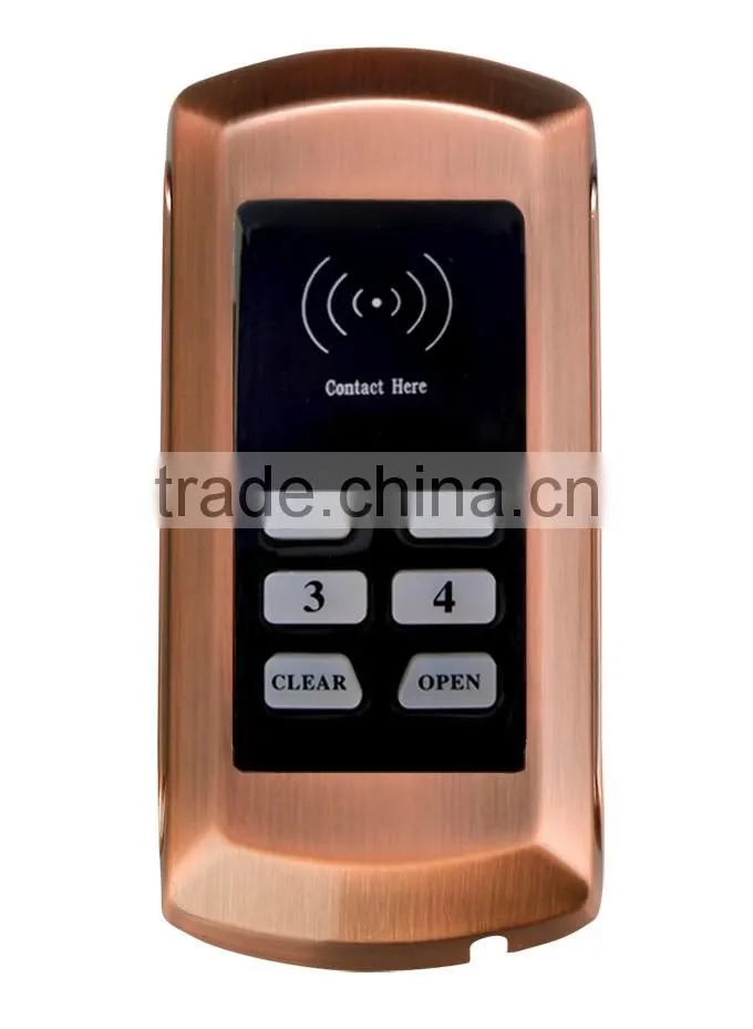 Both Code and electronic induction using widely of smart door lock for villa