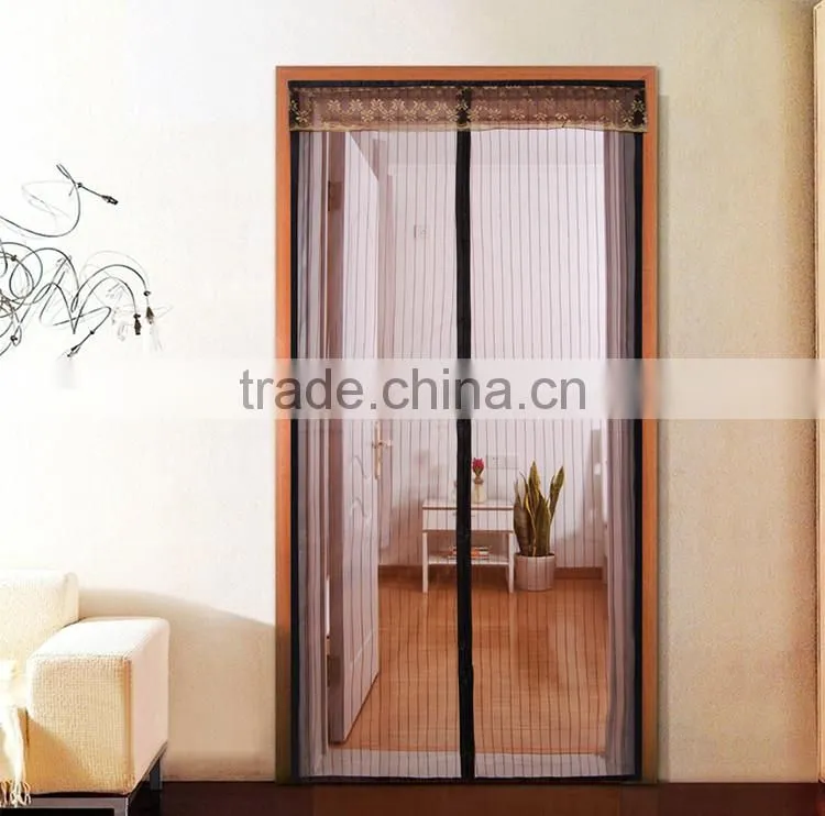 2016 Dustproof magnetic screen door for sale