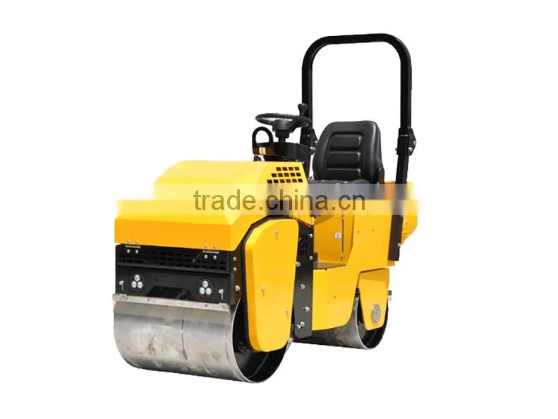 Road Construction Machinery small 1-3 ton road roller/small vibratory road roller