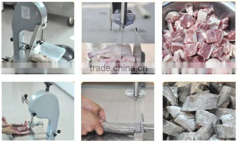 Stainless steel commercial use frozen meat bone cutting machine/bone meat saw machine