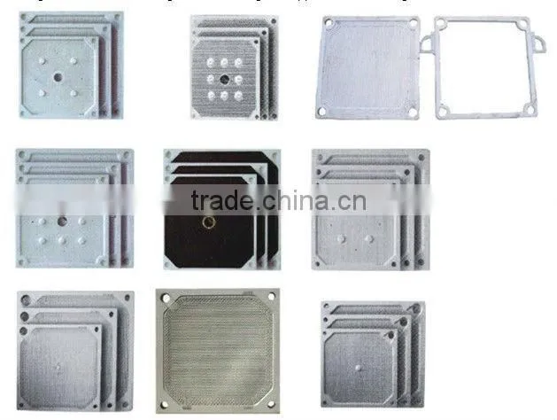 320mm to 2000mm PP recess chamber filter press plate