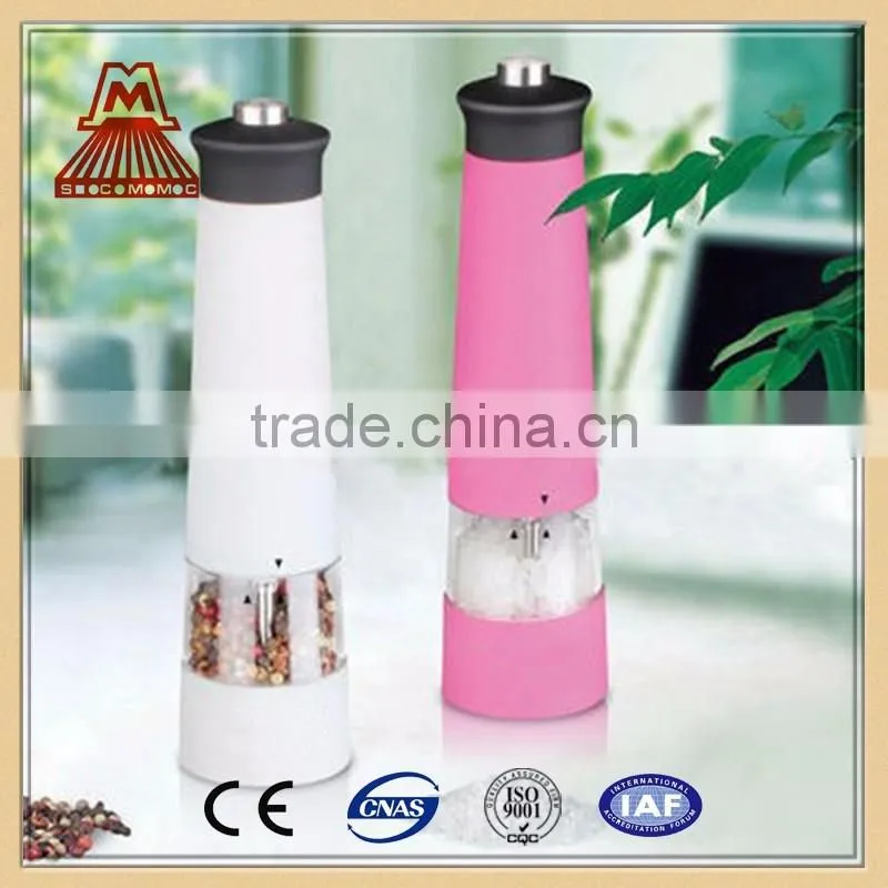 Excellent quality low price 58x 225mm Electric Pepper Grinder/Electric Pepper Mill