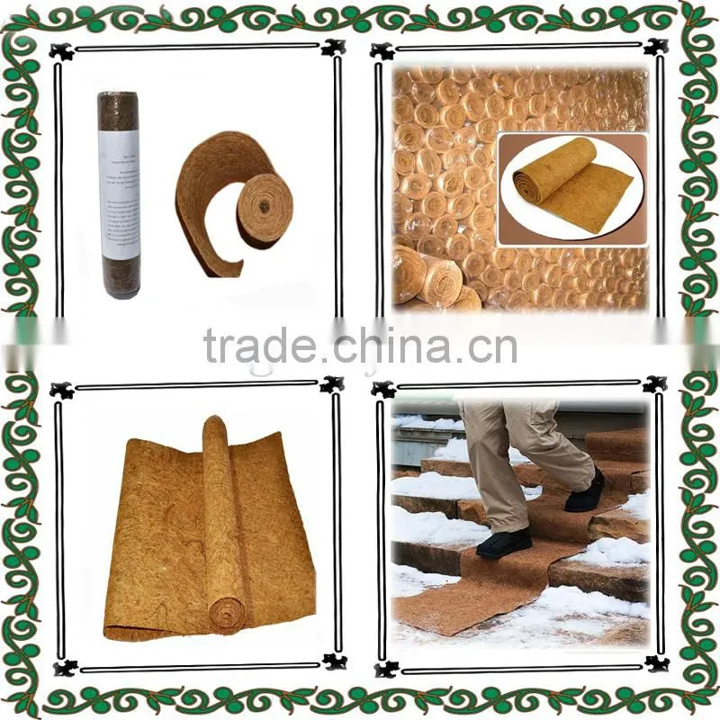 Anti slip coir matting rolls,home coir matting rolls