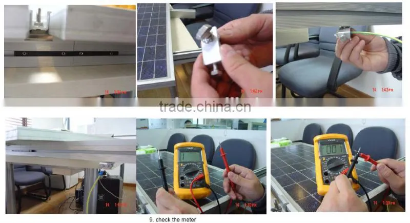 solar system earthing clip
