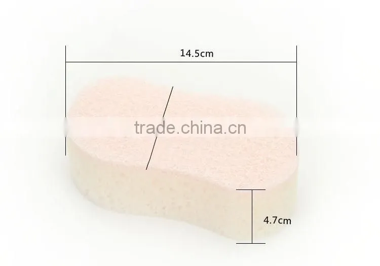 2016 newest natural konjac sponge for baby/exfoliator loofah bath sponge