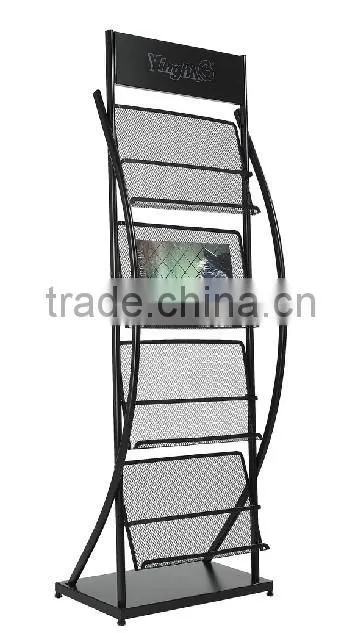 Magazine Display Rack,Magazine Stand,Publication Rack
