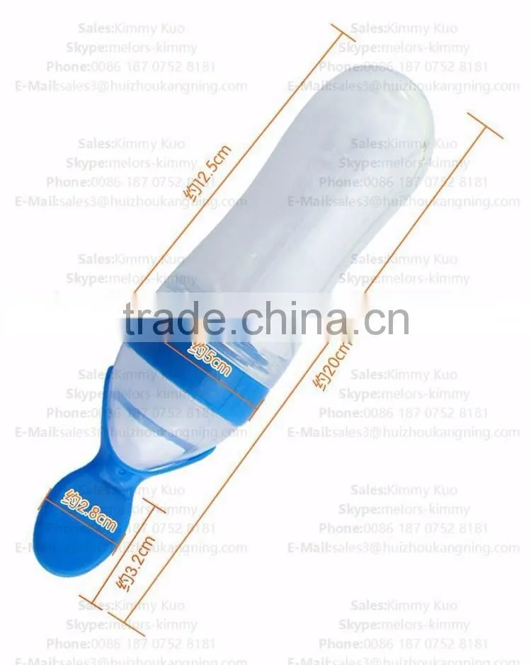 Wholesale Biberon Baby Bottle silicone baby feeding bottle FDA water bottle